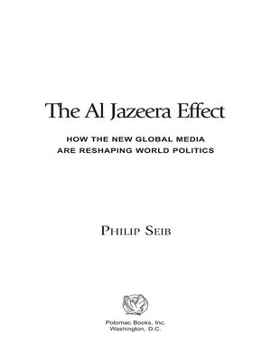 cover image of The Al Jazeera Effect